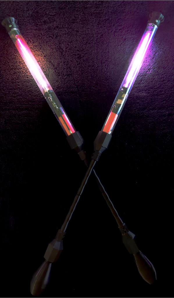 LED Pixel Sword for Flow Arts